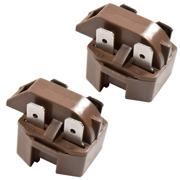 HQRP 2-Pack PTC Start Relays / Starter Replacement works with Kenmore 1069203380 1069432480 5969535610