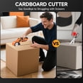 thumbnail image 3 of JELLAS Electric Scissors for Cardboard, Cordless Electric Scissors for Fabric, 4V Rechargeable Cardboard Box Cutter with Safety Lock & LED Light, Battery Scissor for Box, Fabric, Carpet, Plastic, 3 of 11