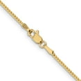 thumbnail image 3 of 14K Yellow Gold Franco Chain Necklace 16 inch 1 mm with Lobster Clasp, 3 of 4
