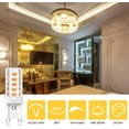 thumbnail image 2 of G9 led lamp dimmable 5w warm white 3000k compatible with halogen 10pcs, 2 of 4