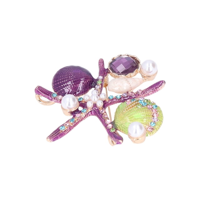 Brooch, Pins Small Volume For Home For Shopping For Wedding For Holiday Purple,Blue,Pink,Orange