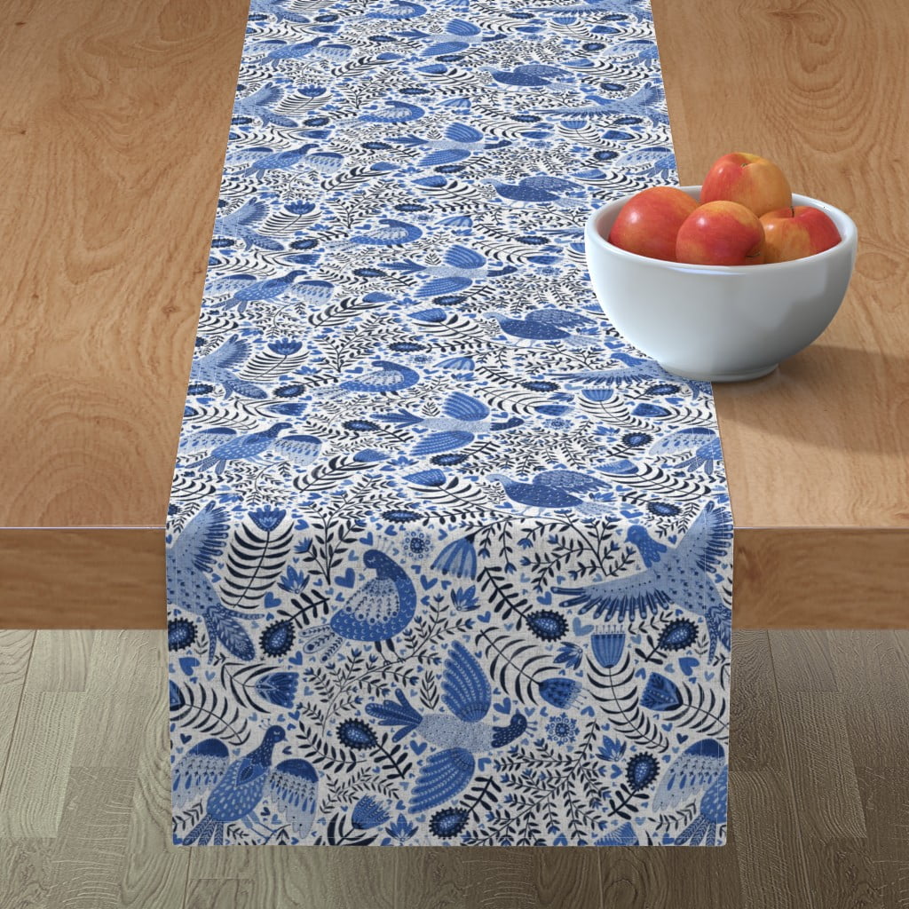 Bird Table Runner Kitchen & Dining Linens Table Linens mindtek.it