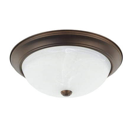 

Capital Lighting 219031 3 Light 15 Wide Flush Mount Bowl Ceiling Fixture - Bronze