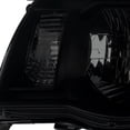 thumbnail image 4 of AKKON - For 2005-2011 Toyota Tacoma Black Bezel Smoked Lens Headlights + Dark Red Tail Brake light Set Replacement, 4 of 7