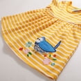 thumbnail image 4 of WIBACKER Toddler Girl's Cotton Dress Toddler Girls Summer Dress Casual Print Short Sleeve Dresses Girls Sundress 2-7 Years, 4 of 5