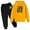 j72-Yellow, variant on LIIPEE Boys Casual Outfits 2 Piece Letter Graphic Long Sleeve Pullover Hoodie And Sweatpants Kids Cute Comfortable Outfit Sets,5-6 Years