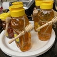 thumbnail image 5 of Wooden Honey Dipper Stick Collecting Dispensing Drizzling Jam Portable Wedding Party (8cm, 20) high-quality wood, 5 of 5