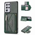 thumbnail image 1 of Dual-Layer PU Leather Case with TPU Kickstand for Advanced Smartphone - Black, 1 of 5