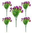 thumbnail image 4 of Generic Artificial Outdoor Flowers Bunchs No Odor Upgraded UV Resistant Fake Flowers for Spring Summer Autumn Garden Decor, 4 of 7