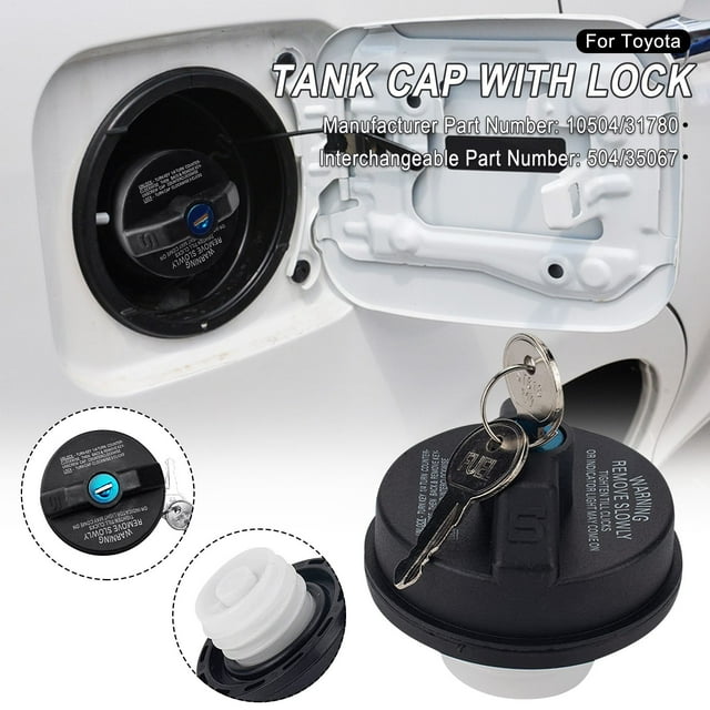 Daisyyozoid Bouchon de Réservoir de Carburant Verrouillable en Gros Compatible pour Chevy et Plus 77300-47020 10504