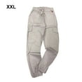 thumbnail image 3 of Pantalones de algodón Minnieouse para hombre color sólido Gris blanco XXL, 3 of 6