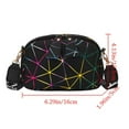 thumbnail image 2 of Women Girl Small Zipper Crossbody Bags Phone Purse Shoulder Messenger Bag Handbag BLACK, 2 of 8