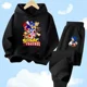 thumbnail image 3 of Ropa de bebé, ropa de abrigo para niño de 2 a 12 años, conjunto de sudadera con capucha, sudadera Sonic 2024 de primavera para niños, ropa para niña, madre e hijo, 3 of 5