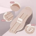 thumbnail image 2 of Portable Foot Measuring Tool, Clear Centimeter Scale Kids Shoe Sizer With Adjustable Range, Quality Abs Material Home Foot Measurement Device For Online Shoe Shopping, 2 of 4