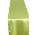 thumbnail image 4 of BalsaCircle 12 Pieces 12" x 108" Apple Green Satin Table Runners Table Top Party Linens, 4 of 4