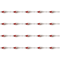 thumbnail image 1 of Anzuelos Luminosos Calamar 5 7g/8cm Anzuelo Doble para Pesca Nocturna () Rojo Y Blanco, 1 of 4