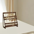 thumbnail image 1 of Estante para joyas Yinane Soporte para aretes Base de madera Organizador de almacenamiento, 1 of 8