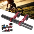 thumbnail image 4 of Practical And Convenient Bike Handlebar Extender, Bike Code Table Light Support, Double Clamp Bike Extension Support For Cycling Enthusiasts Red, 4 of 8