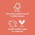 thumbnail image 4 of Kit de brocha y esponja de maquillaje e.l.f., vegano, libre de crueldad animal, 4 of 6