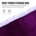 thumbnail image 2 of Miangastore Fabric Piano Protective Cover Purple Cloth 1Set 37.8X15.7X3.9In, 2 of 8