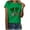 #Green02, variant on Women's St Patrick's Day T-Shirt Lucky Irish Shamrock Paddy's Day Round Neck Short Sleeve Graphic Tees Tops S-3XL