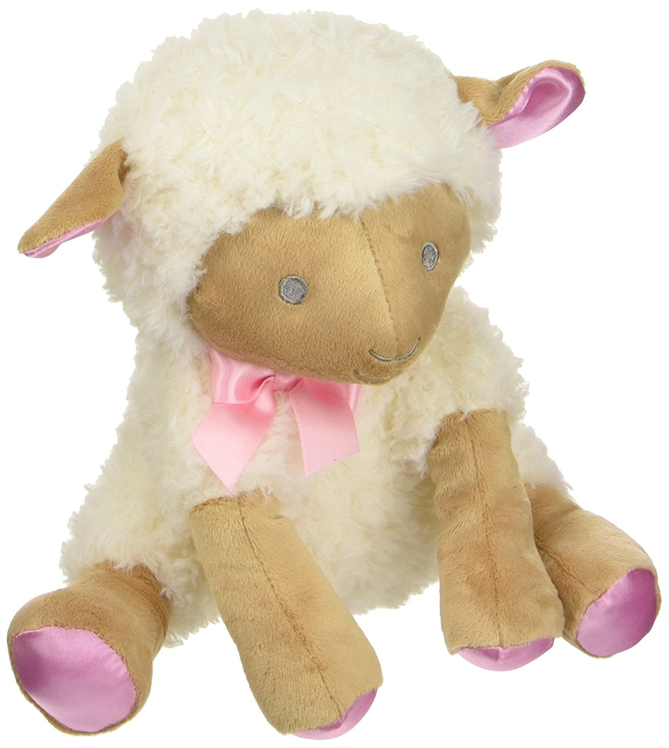 C.R. Gibson Hush Little Baby Plush Lamb Musical WindUp Toy, By Baby