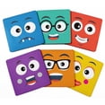 thumbnail image 1 of Inkdotpot Set of 6 Drink Coasters DecorativeNon,SlipCork Base4-inch Square PrintedCoastersEasy Clean- Funny, 1 of 8