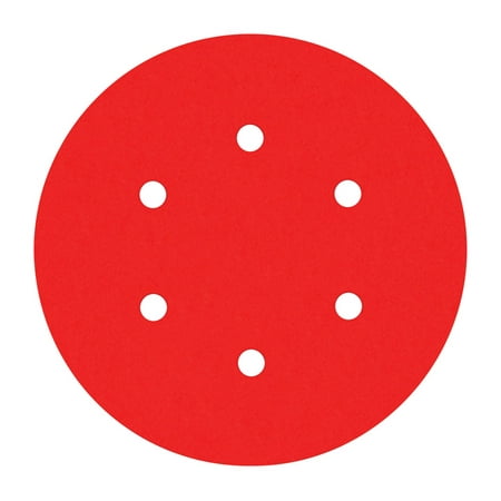 Diablo 6 in. Ceramic Blend Hook and Lock Sanding Disc 60 Grit Ultra Coarse 10 pk