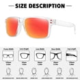 thumbnail image 3 of Gafas de Sol Polarizadas MEETSUN Protección UV400 Paquete de 3, 3 of 7