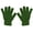 Bronze, variant on Unisex Solid Color Knit Winter Warm Gloves Classic Basic Cold Weather Gloves for Daily Commuting Running Outdoor Sports Hot Pink One Size