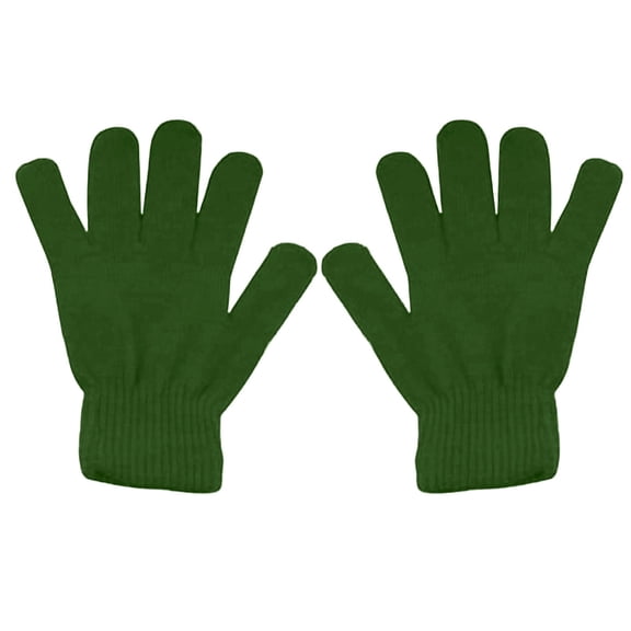 Dyfzdhu Gloves Fashion Winter Warm Strecty Knit For Men