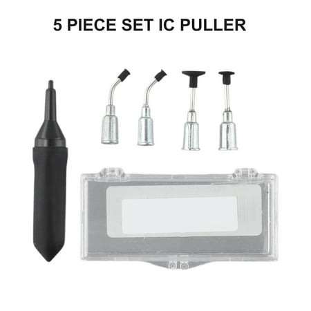 

RANMEI Vacuum Pen Kit with 4 Suction Cups IC SMD Tweezers Desoldering Pen Picking Tool