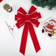 thumbnail image 4 of Colgante de adorno para la parte superior del árbol de Navidad, lazo grande, cinta de encaje de terciopelo, bricolaje, decoración del hogar, fiesta de Año Nuevo 2024, accesorios de regalo de bricolaje, 4 of 5