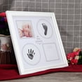 thumbnail image 4 of Baby Hand & Foot Print Clay Cast Kit & 2 Photo Picture Frame Commemorate Gift, 4 of 8