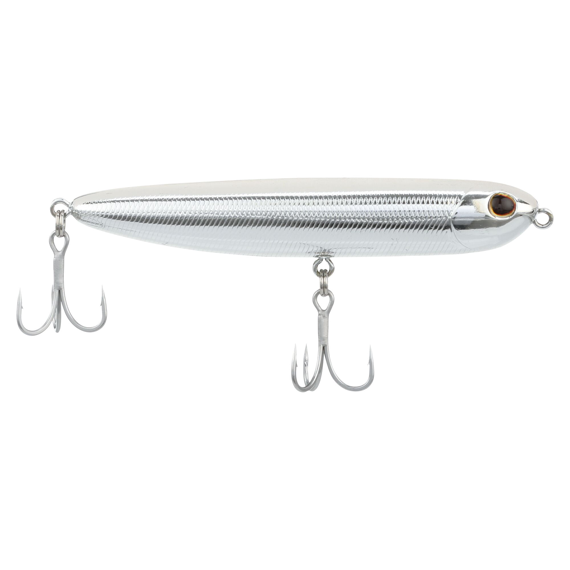 Berkley Drift Walker Saltwater, 3.5 in, Topwater Baits, Chrome (1 Count)