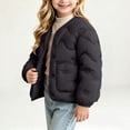 thumbnail image 4 of ATOGUTA Girl's Puffer Kids Fall Fashion Warm Long Sleeve Down Jackets with Pockets Outdoor Clothes Size 3T-13, 4 of 6