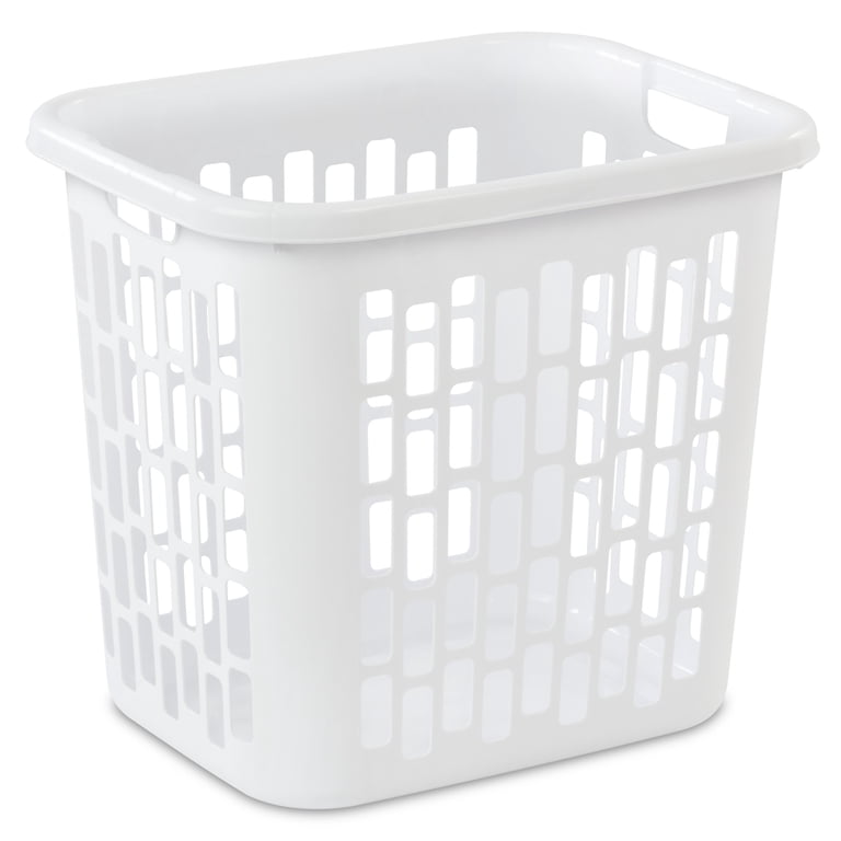 Easy Carry Plastic Laundry Hamper with Handles photo 1