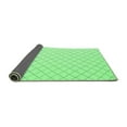 thumbnail image 2 of Ahgly Company Indoor Square Trellis Emerald Green Contemporary Area Rugs, 3' Square, 2 of 4
