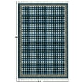 thumbnail image 3 of Casavani Handwoven Blue Dhurrie Cotton Area Rug Hallway, Stair, Kitchen Runner Rug 3x10 Feet, 3 of 5