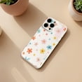 thumbnail image 3 of SKLYDDI Multicolor Cheerful Floral for iPhone 14 Case - Colorful Leaves and Flowers Design, TPU Flexible Cover, Aesthetic Cute, 3 of 7