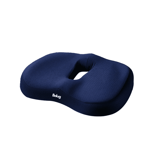 Dona Ortopédica Para Hemorroides Y Coxis Grande Almohadas Belug Azul