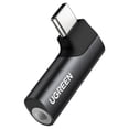 thumbnail image 1 of Adaptador de audio USB C a 3,5 mm Conector auxiliar UGREEN tipo C para auriculares, 1 of 9