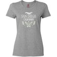 thumbnail image 3 of Inktastic San Diego California Cute Surfing Women's T-Shirt, 3 of 5