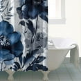 thumbnail image 4 of Ink Painting Floral1 Shower Curtains,Farmhouse Shower Curtains for Bathroom, Bath Shower Curtain Sets Waterproof Fabric Decor 72×72inch, 4 of 4