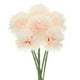 thumbnail image 1 of Uxcell Flores de bola de crisantemo artificial, ramos de seda de hortensia falsos para el hogar/boda Champagne, 1 of 1