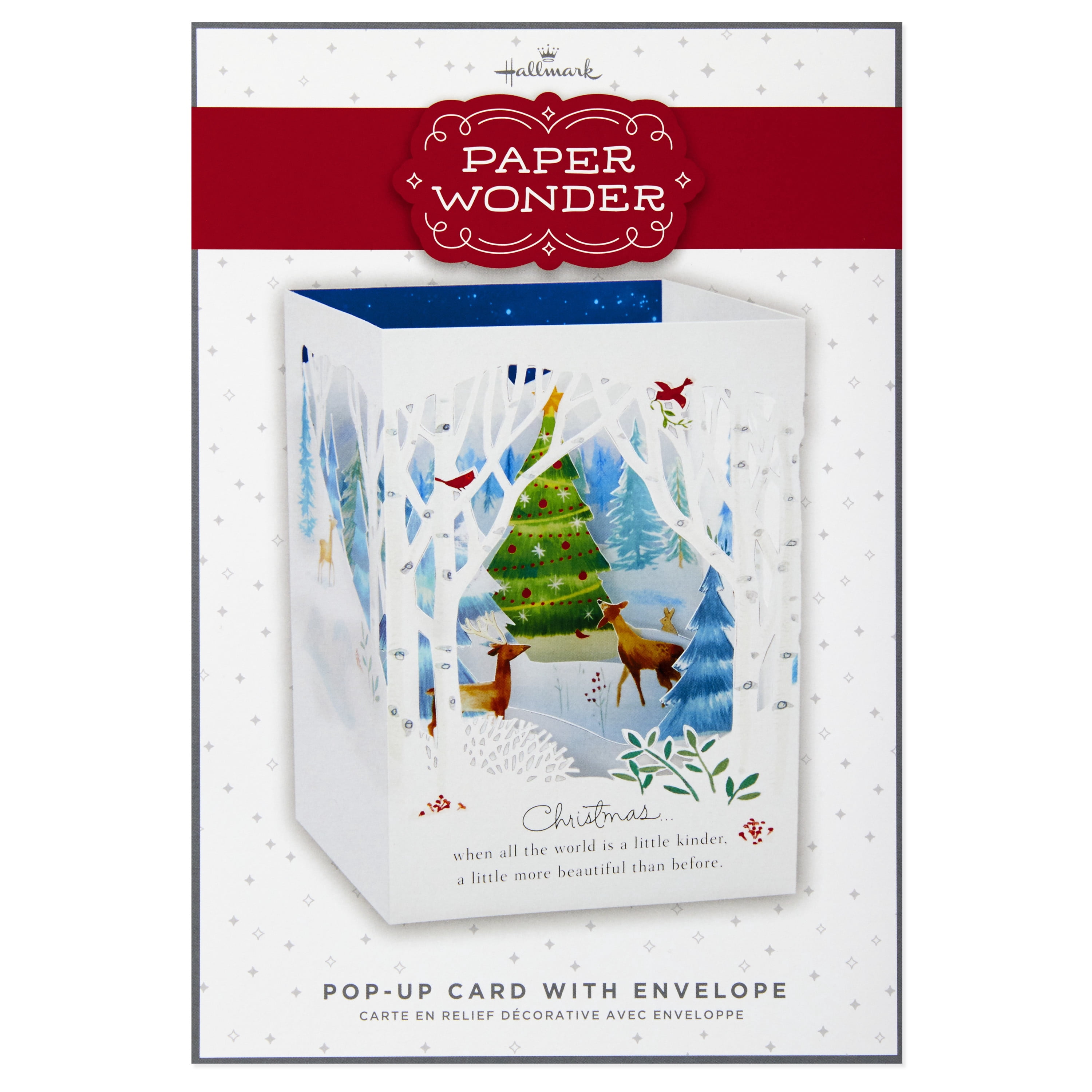 Hallmark Christmas Greeting Card with Envelope, 9.4" x 0.20"