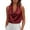 Wine, variant on Womens Satin Tank Tops Cowl Neck Shirts Sleeveless Teacher Clothes Blouse Women's Cowl Neck Top Sleeveless Flowy Blouse