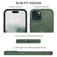 thumbnail image 6 of BENTOBEN iPhone 15 Plus Case Compatible with Mag-Safe, 6.7" Tpu Magnetic Car Mount Support, Anti-Fingerprint Shockproof Protective Cover for iPhone 15 Plus 6.7 inch, Dark Green, 6 of 7