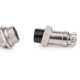 thumbnail image 3 of CLDIY GX16 Panel de 8 pines Montaje de metal Circular Metal Aviación Conector Adaptador Enchufe Macho Hembra Conector (5 piezas) esquí esquí Gafas de esquí, 3 of 5
