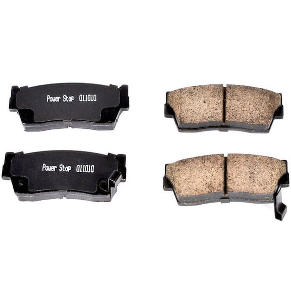 Front Brake Pad Set - Compatible with 1989 - 1998 Suzuki Sidekick 2-Door 1990 1991 1992 1993 1994 1995 1996 1997